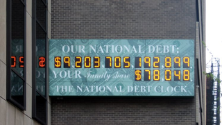 National Debt Clock To Get Most Depressing Upgrade Ever